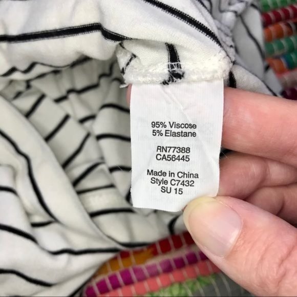 J. Crew Factory ~ Striped romper - Picture 7 of 8